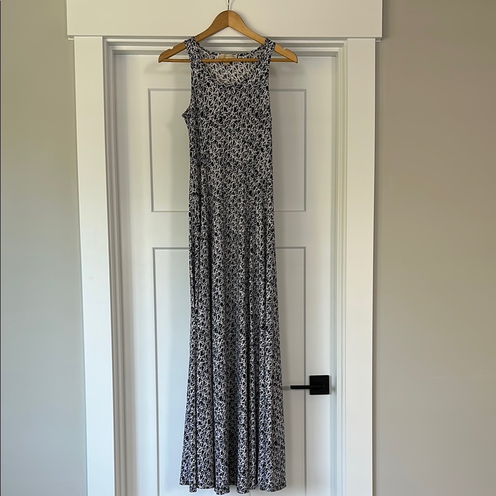 Michael Kors Navy & White tank dress